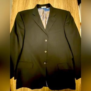 Oscar De La Renta men’s black suit blazer size 44R